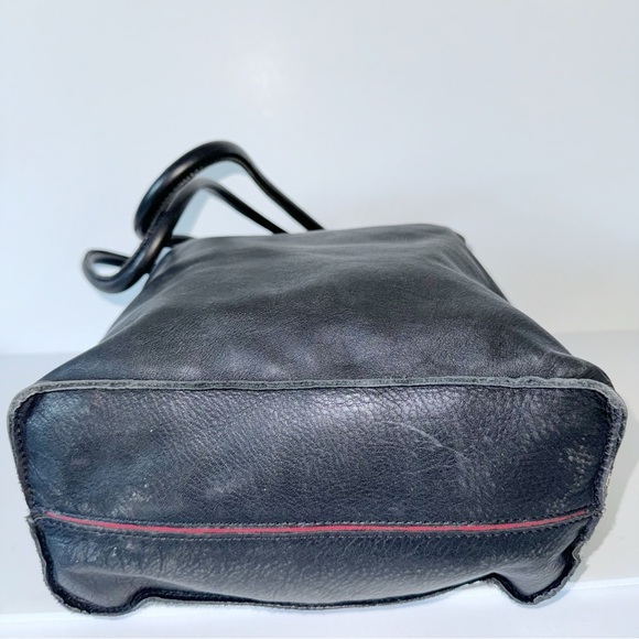 Hammitt Oliver Calf Hair Tote Medium Dapple Black Leather Handbag MobWife - Picture 12 of 16